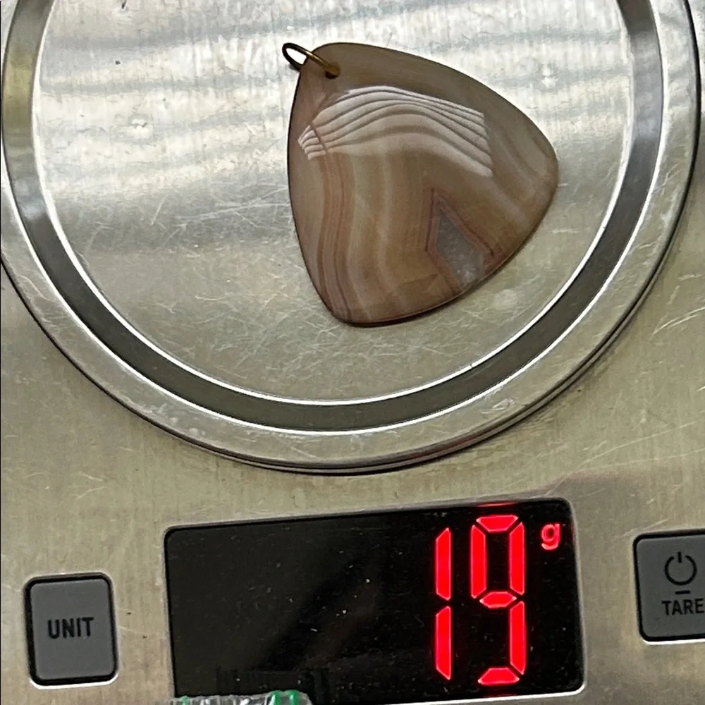 🖤Natural Agate stone Pendant - Picture 10 of 13